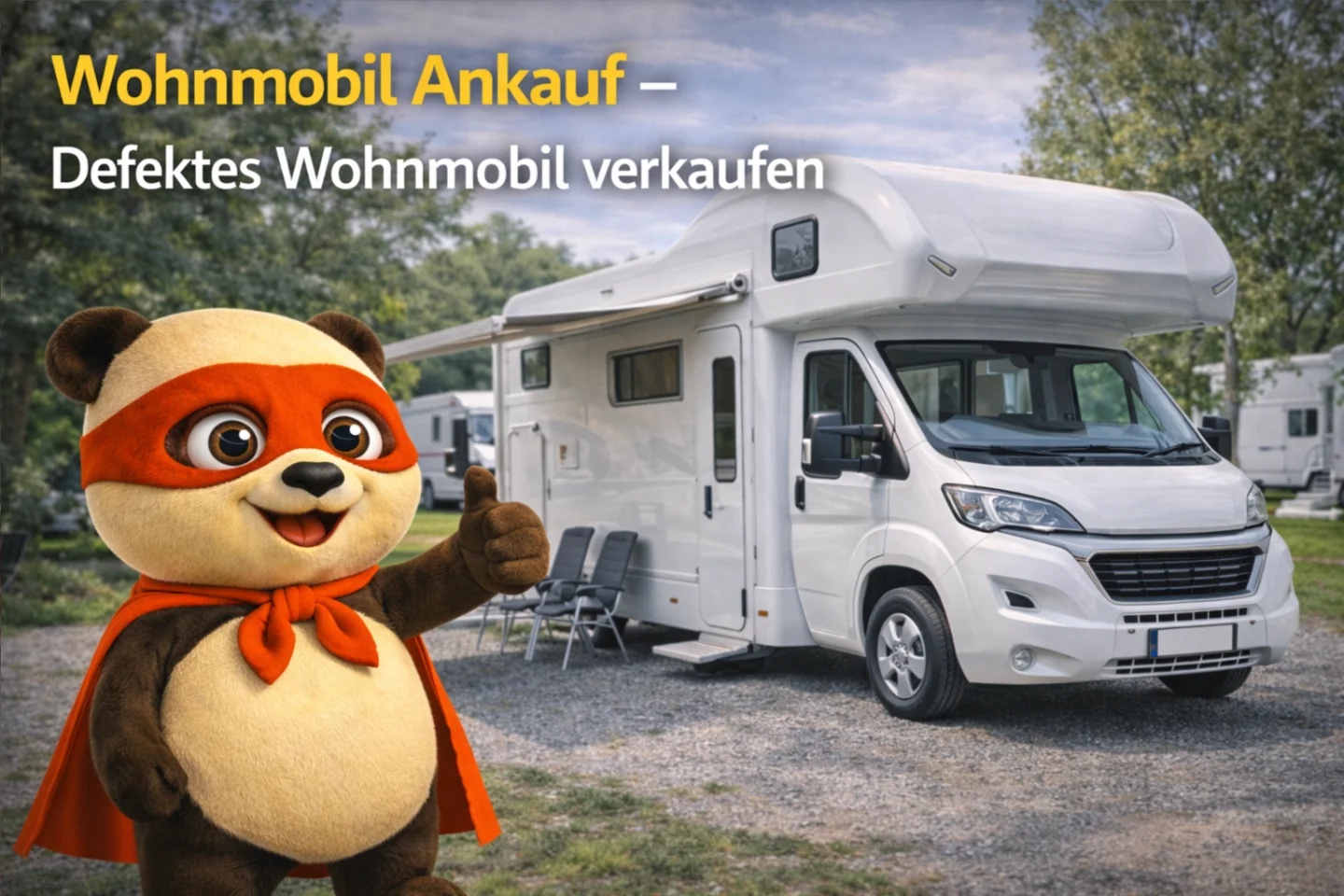 Wohnmobil mit Schaden verkaufen